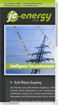 Mobile Screenshot of jc-energy.de
