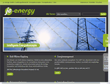 Tablet Screenshot of jc-energy.de